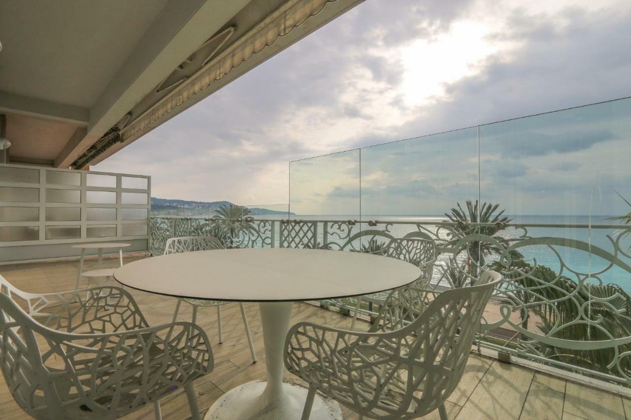 Seafront Modern Apartment Nice Buitenkant foto
